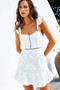 Take You Farrer Lace Dress - White | Sage and Paige AUS.