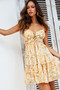 One Of A Kind Mini Dress - Yellow | Sage and Paige AUS.