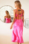 Heartbreaker Midi Dress - Fuchsia | Sage and Paige AUS.