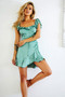 Swing Around Mini Dress - Sage | Sage and Paige AUS.
