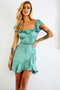 Swing Around Mini Dress - Sage | Sage and Paige AUS.
