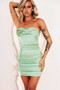 Dare You Mini Dress - Sage | Sage and Paige AUS.