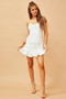 Remi Lace Mini Dress - White | Sage and Paige AUS.