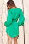 Flossy Mini Dress - Emerald | Sage and Paige AUS.