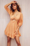 Forgiven Mini Dress - Orange | Sage and Paige AUS.