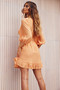 Forgiven Mini Dress - Orange | Sage and Paige AUS.