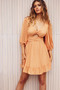 Forgiven Mini Dress - Orange | Sage and Paige AUS.