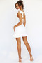 Stars Align Mini Dress - White | Sage and Paige AUS.