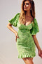 Cody Mini Dress - Green | Sage and Paige AUS.