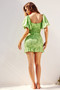 Cody Mini Dress - Green | Sage and Paige AUS.