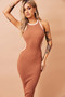 These Moments Mini Dress - Tan | Sage and Paige AUS.