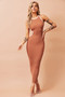 These Moments Mini Dress - Tan | Sage and Paige AUS.