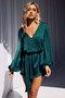 Flossy Mini Dress - Forest Green | Sage and Paige AUS.
