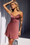 Big Mood Mini Dress - Antique Rose | Sage and Paige AUS.