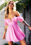 Ride This Out Mini Dress - Pink | Sage and Paige AUS.