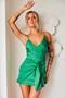 Sweetest Thing Mini Dress - Emerald | Sage and Paige AUS.