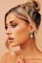 Ocean Speed Earrings - Blue | Sage and Paige AUS.