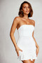 In Her Element Mini Dress - White | Sage and Paige AUS.