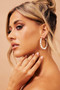 Tuscany Sun Ear Hoops - White | Sage and Paige AUS.