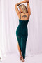 Jealousy Maxi Dress - Forest Green | Sage and Paige AUS.
