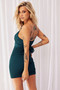 She's The Moment Mini Dress - Forest Green | Sage and Paige AUS.