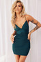 She's The Moment Mini Dress - Forest Green | Sage and Paige AUS.