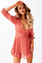 Girl Crush Mini Dress - Rose | Sage and Paige AUS.