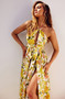 Amelie Maxi Dress - Yellow | Sage and Paige AUS.