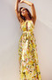 Amelie Maxi Dress - Yellow | Sage and Paige AUS.
