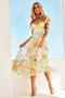 Close To Me Midi Dress - Yellow | Sage and Paige AUS.