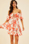 Runaway Baby Mini Dress - Orange | Sage and Paige AUS.