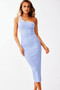 Cruise Midi Dress - Steel Blue | Sage and Paige AUS.