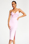 Juna Midi Dress - Pink | Sage and Paige AUS.