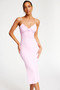 Juna Midi Dress - Pink | Sage and Paige AUS.