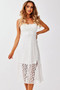Ease Up Midi Dress - White | Sage and Paige AUS.
