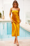 Timeline Maxi Dress - Mustard | Sage and Paige AUS.
