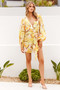 Switching Back Mini Dress - Yellow | Sage and Paige AUS.