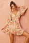 Hold You Up Mini Dress - Nude Multi | Sage and Paige AUS.