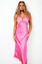 Divine Intervention Midi Dress - Hot Pink | Sage and Paige AUS.