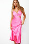 Divine Intervention Midi Dress - Hot Pink | Sage and Paige AUS.