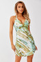 Wonderland Mini Dress - Green | Sage and Paige AUS.