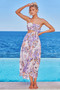Spirited Midi Dress - Purple Multi | Sage and Paige AUS.