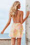Martine Mini Dress - Lime Multi | Sage and Paige AUS.