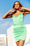 Find Hope Mini Dress - Green | Sage and Paige AUS.