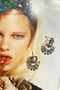 Moon Song Earrings - Gold Clear | Sage and Paige AUS.