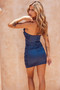 Dare You Mini Dress - Midnight Blue | Sage and Paige AUS.