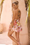 Angel Heart Mini Dress - Pink Multi | Sage and Paige AUS.
