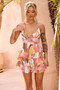 Angel Heart Mini Dress - Pink Multi | Sage and Paige AUS.