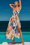 Radiance Maxi Dress - Blue Multi | Sage and Paige AUS.