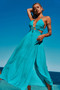 Dolly Maxi Dress - Aqua | Sage and Paige AUS.